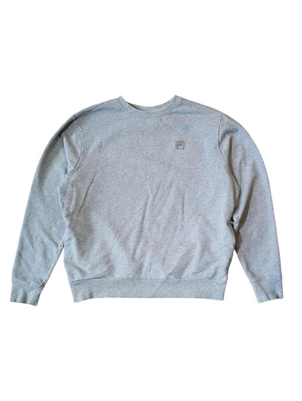 Fila Women's Pocket Crewneck Sweatshirt Size Medium Gray